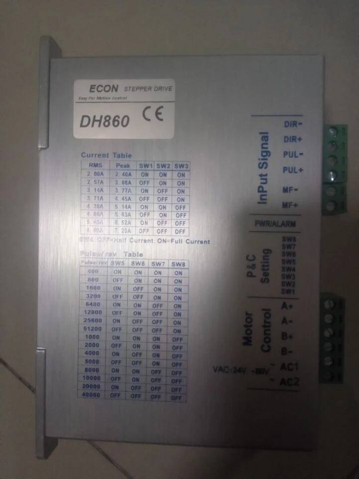 테스트에 대 한 폴란드 고객 구매 스테퍼 모터 컨트롤러 DH860